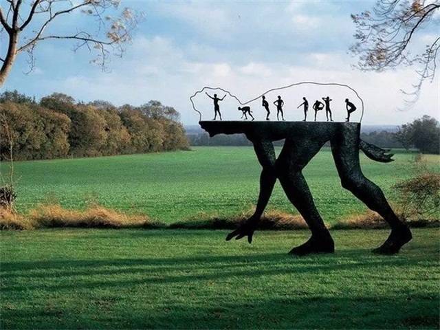 在鄉村場所做這些景觀小品是多么傳神&hellip;